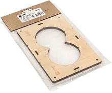 Шаблон для подрозетников EKF Expert на 2 отверстия 82мм фото Шаблон для подрозетников EKF Expert на 2 отверстия 82мм картинка